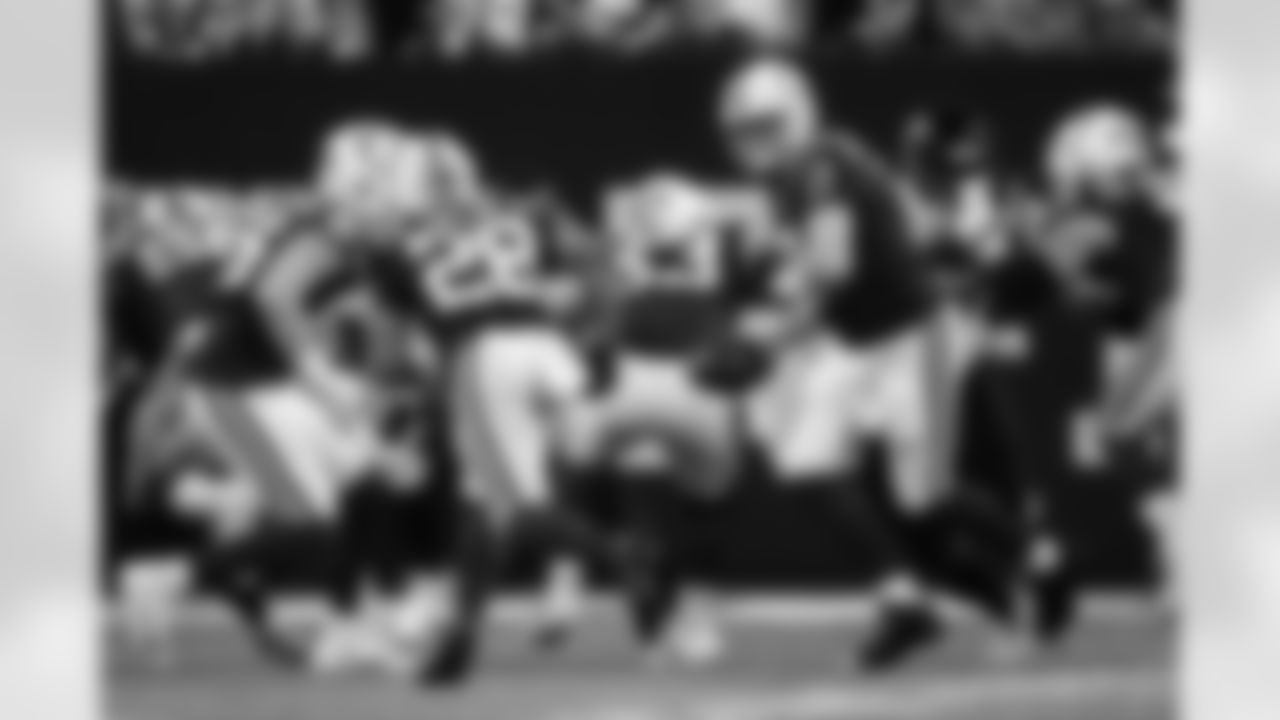 RB Jonathan Taylor #28 and QB Philip Rivers #17