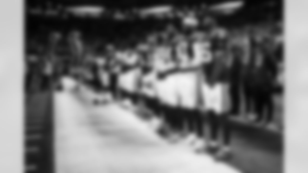 CB Cameron Mitchell #43, LB Austin Ajiake #58, LB Zaire Franklin #44, LB Segun Olubi #50 and CB Jonathan Edwards #35