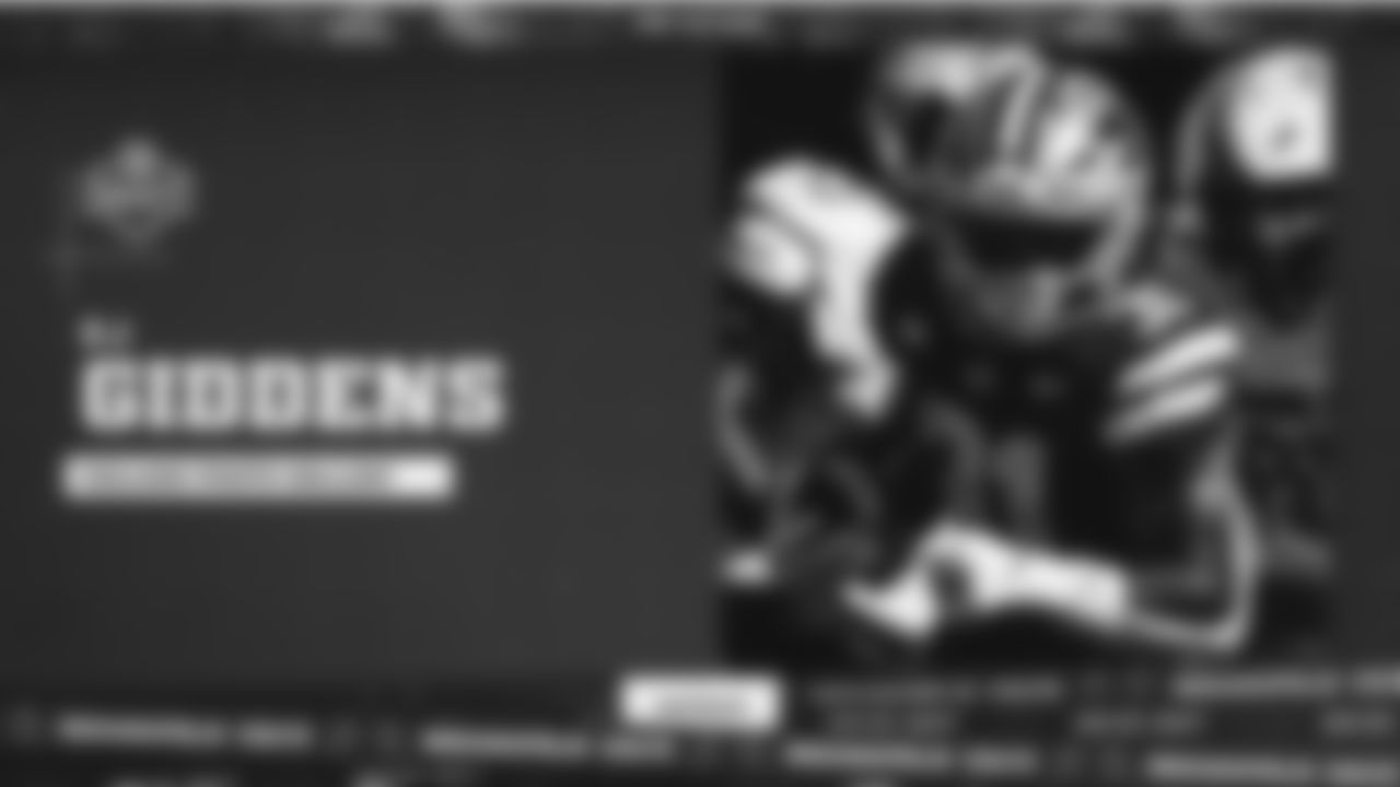 RB DJ Giddens (Kansas State) ROUND 5 PICK 151