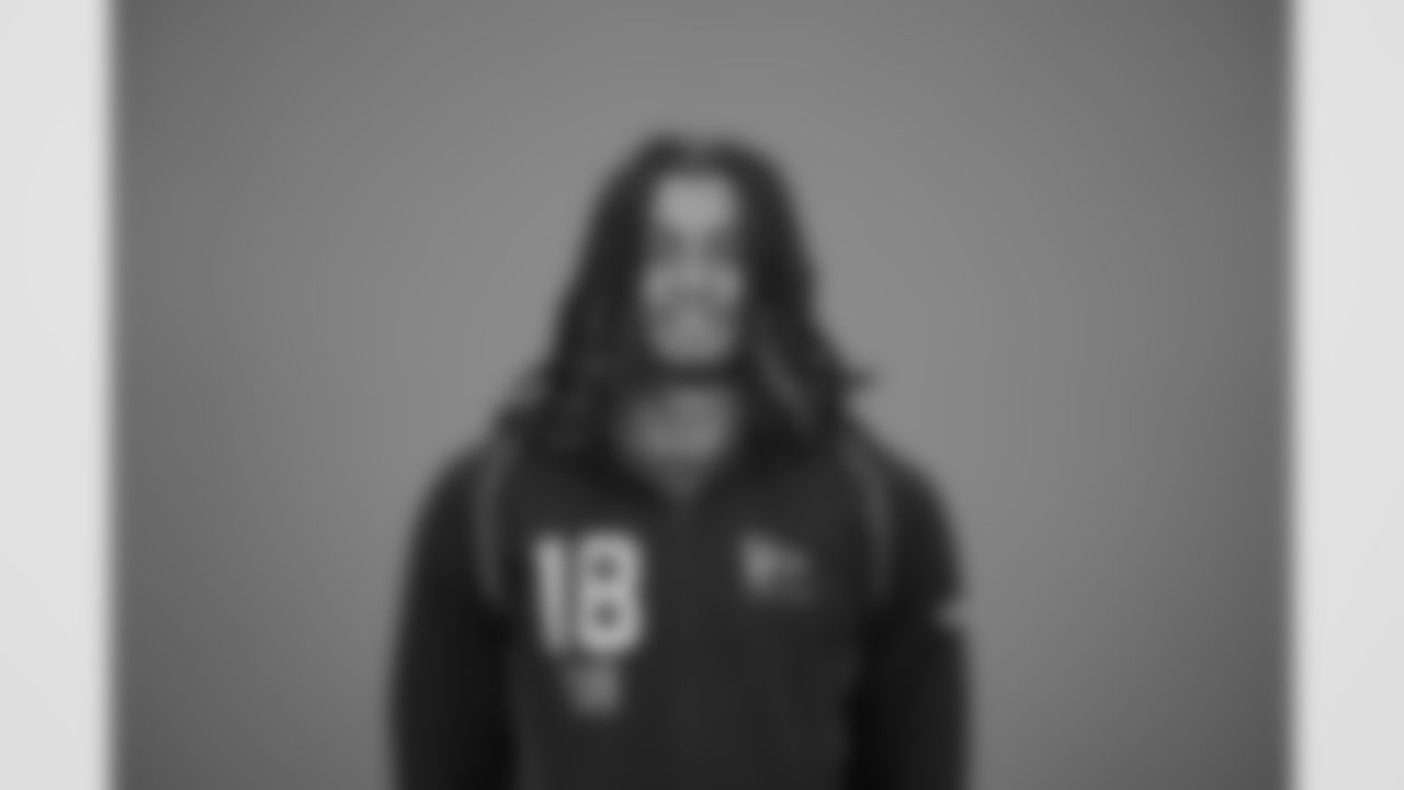 poses for a portrait at the NFL football scouting combine in Indianapolis, Thursday, Feb. 26, 2026 (AJ Mast/AP Content Services for the NFL)