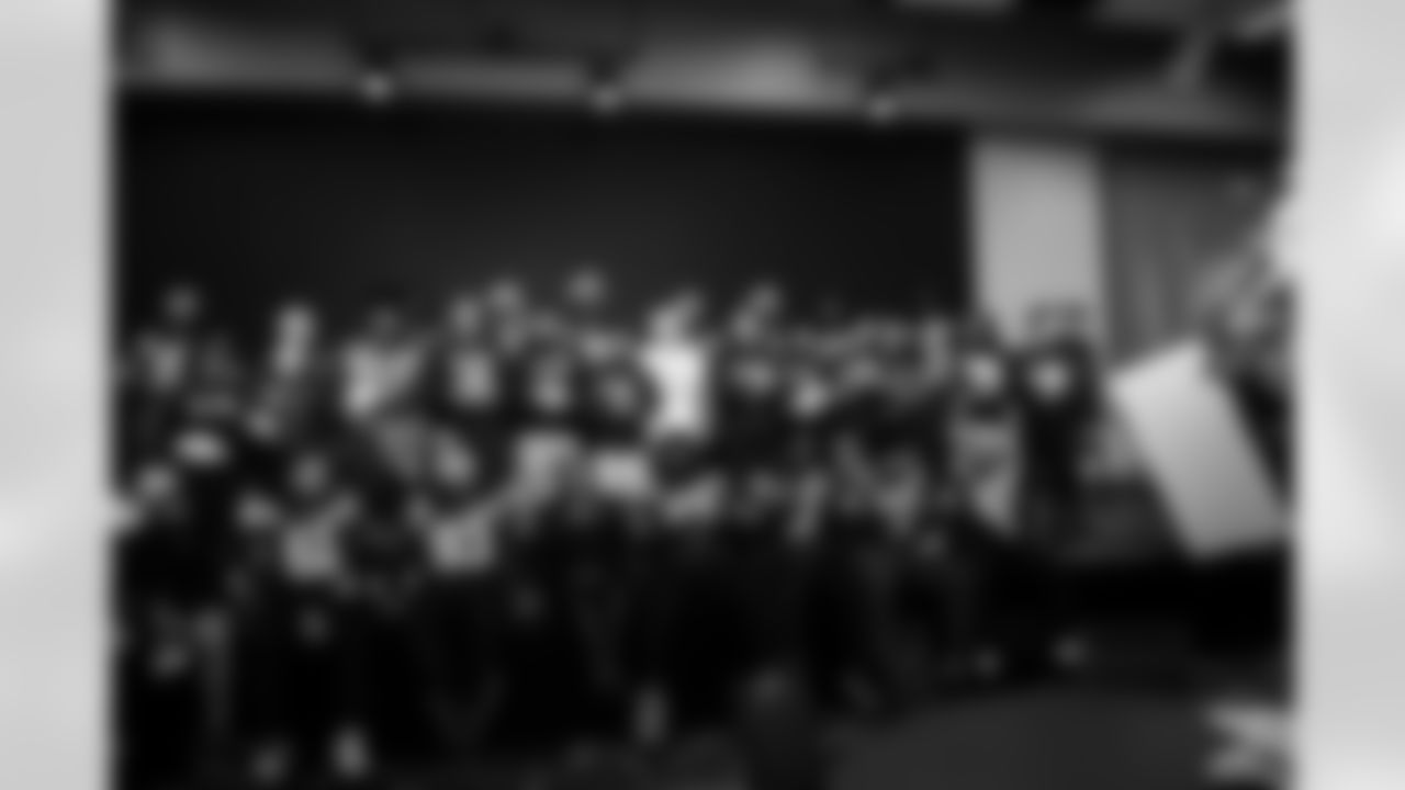 DT Chris Wormley #96, DE Viliami Fehoko Jr. #96, DT Eric Johnson II #98, DT Tim Smith #93, DT Neville Gallimore #92, DE Kwity Paye #51, DE JT Tuimoloau #91, DE Laiatu Latu #97, DT Grover Stewart #90, DT DeForest Buckner #99, DE Durell Nchami #74, DT Adetomiwa Adebawore #95 and DE Samson Ebukam #52