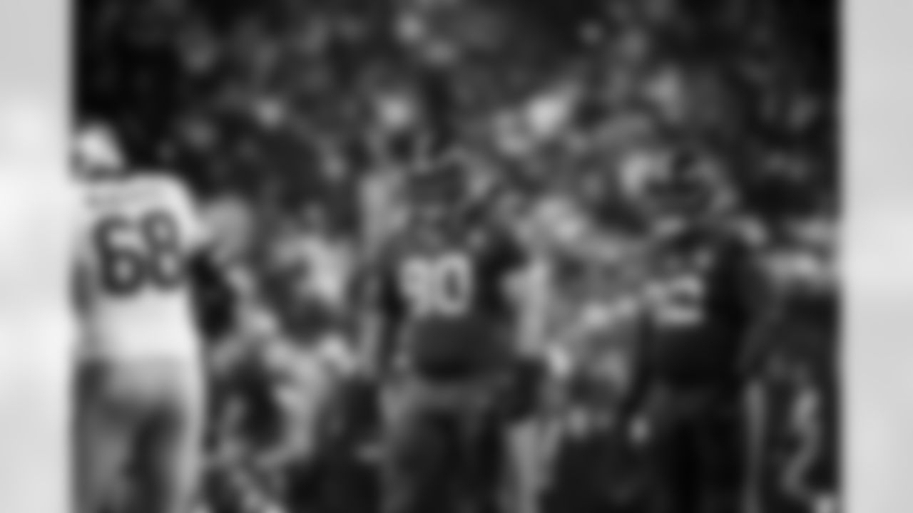 DT Grover Stewart #90 and DT Neville Gallimore #92