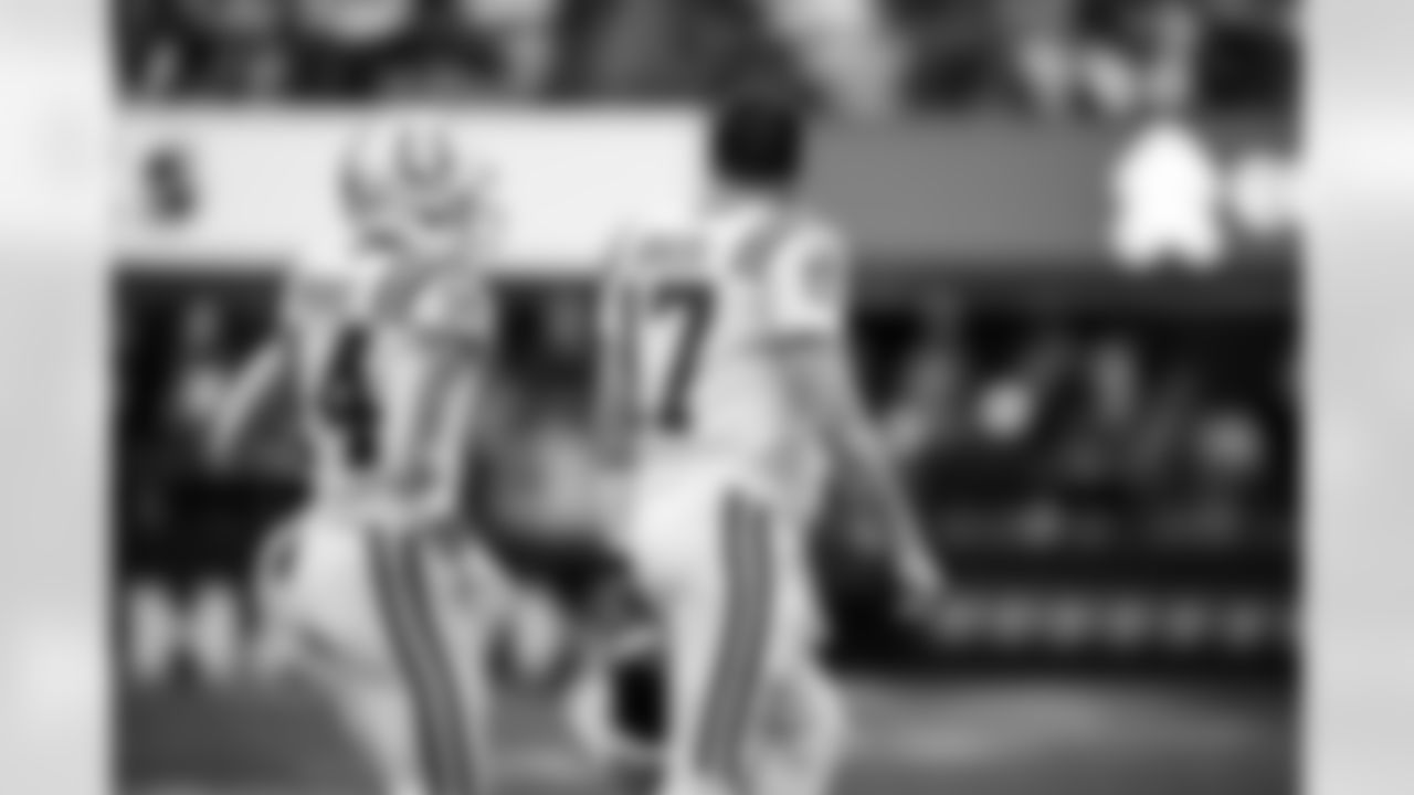 WR Alec Pierce #14 and QB Phillip Rivers #17