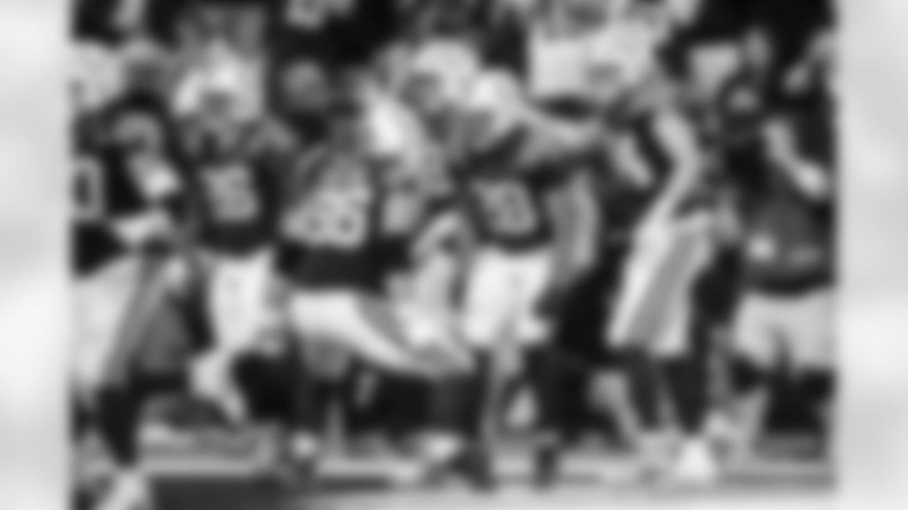 RB Ameer Abdullah #26, G Quenton Nelson #56, T Bernhard Raimann #79, RB Jonathan Taylor #28 and TE Tyler Warren #84