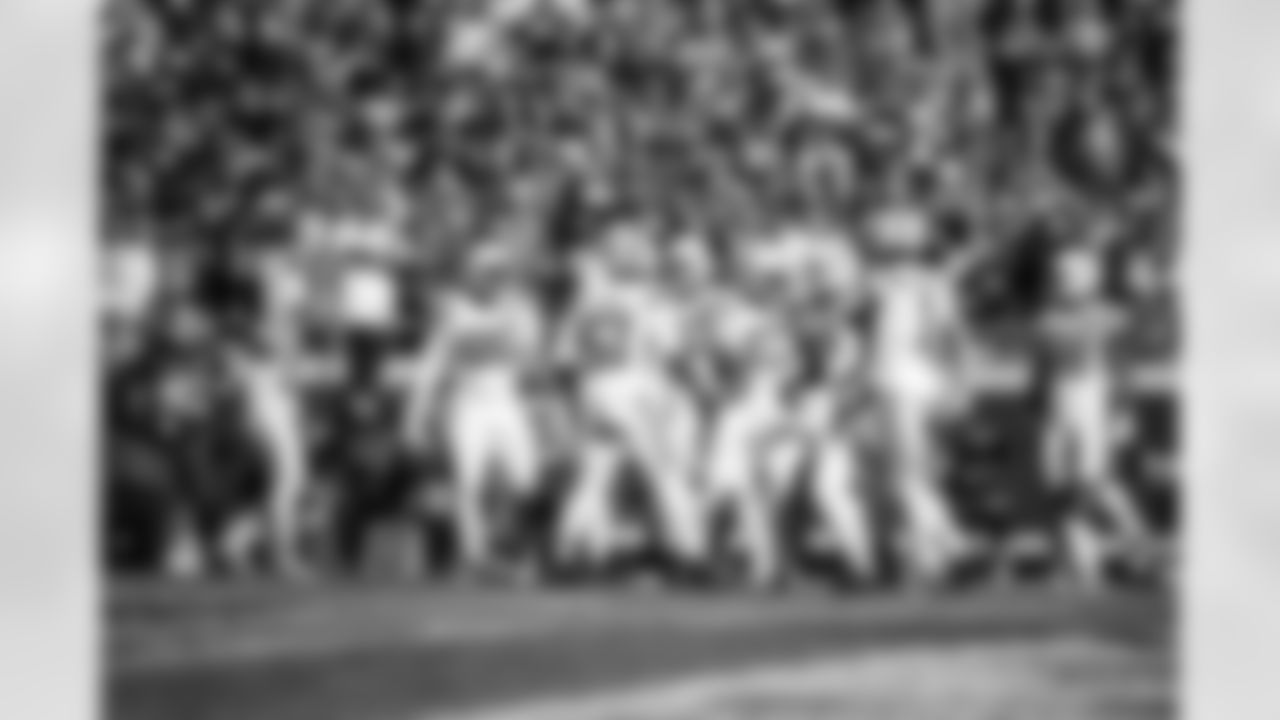 DT Adetomiwa Adebawore #95, DE Kwity Paye #51, LB Segun Olubi #50, DE Laiatu Latu #97 and CB Sauce Gardner#1