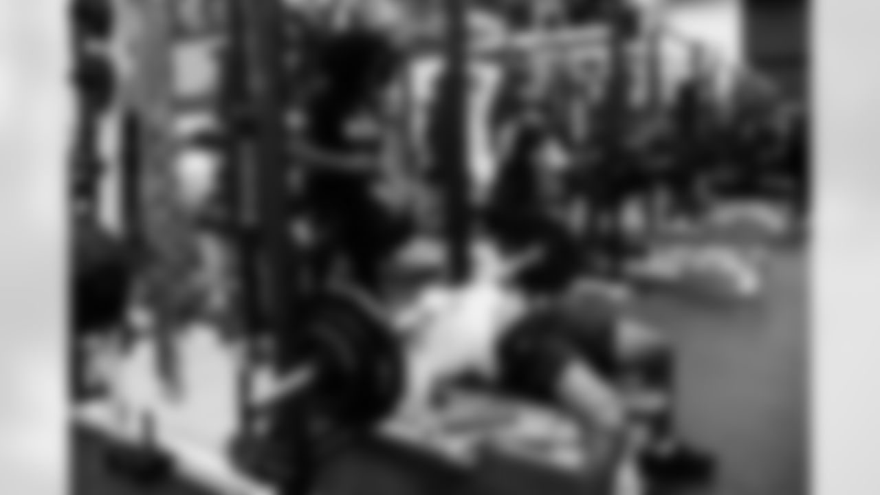 Mariah Pearson Strength and Conditioning and WR Josh Downs #1