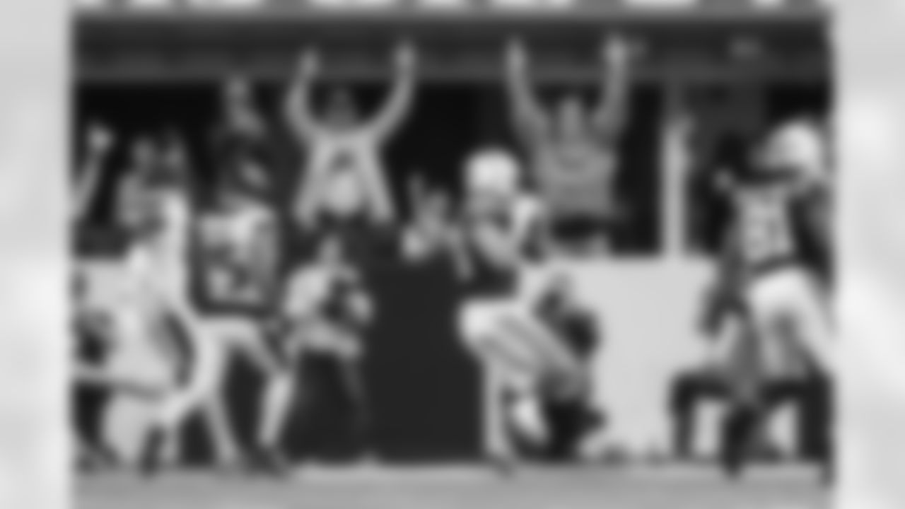 TE Tyler Warren #84, Pat McAfee and TE Mo Alie-Cox #81