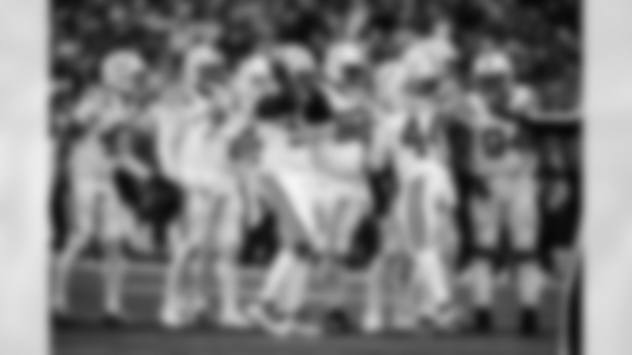 CB Cameron Mitchell #43, LB Germaine Pratt #53, DE Samson Ebukam #52, DT Neville Gallimore #92, LB Zaire Franklin #44, WR Ashton Dulin #16, DE Tyquan Lewis #94 and DE Tyquan Lewis #94