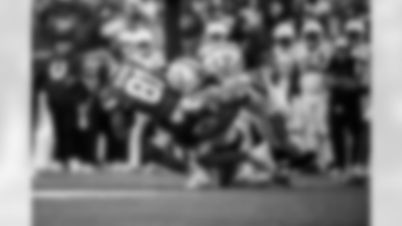 CB Chris Lammons #38 and LB Buddy Johnson #59