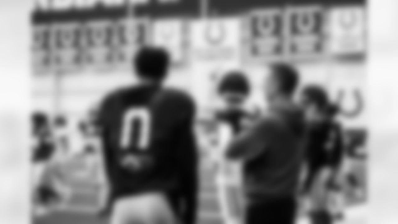 Lou Anarumo Defensive Coordinator and S Camryn Bynum #0