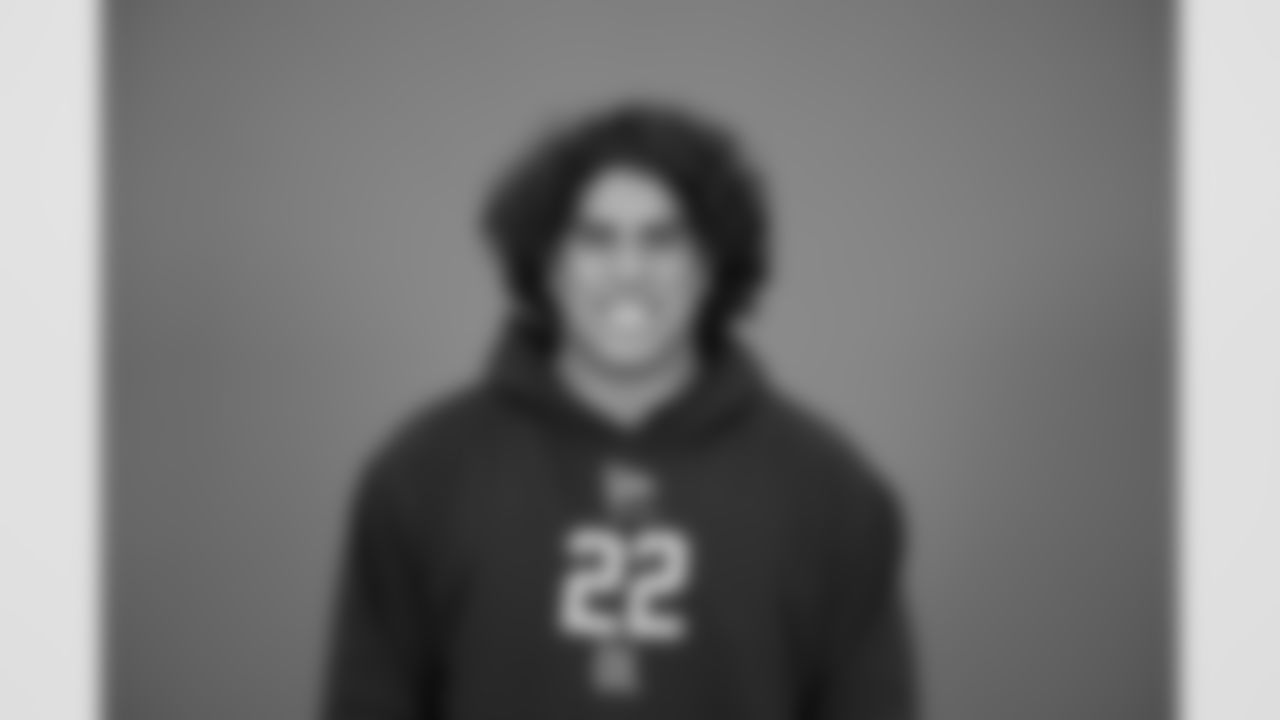 poses for a portrait at the NFL football scouting combine in Indianapolis, Thursday, Feb. 26, 2026 (AJ Mast/AP Content Services for the NFL)