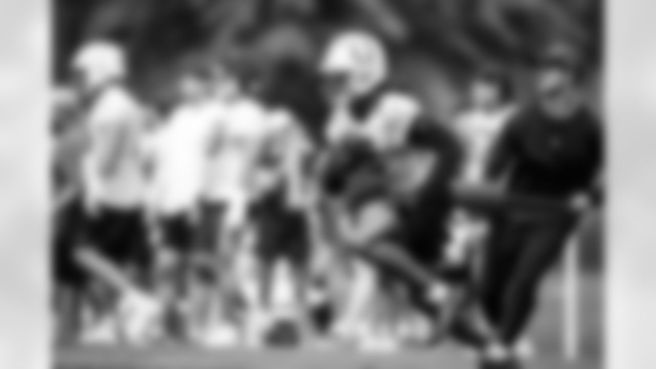 WR D.J. Montgomery #2 and Brent Stockstill Defensive Assistant