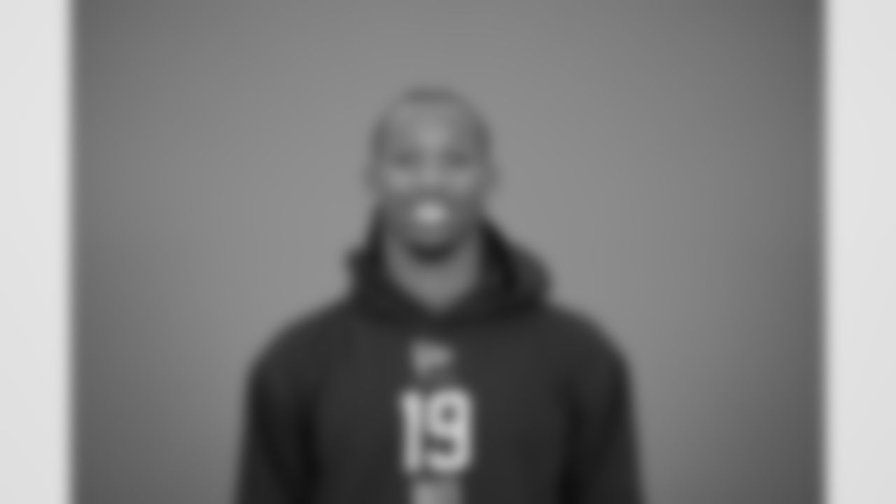 Texas Tech wide receiver Caleb Douglas (19) poses for a portrait at the NFL football scouting combine in Indianapolis, Wednesday, Feb. 25, 2026 (AJ Mast/AP Content Services for the NFL)