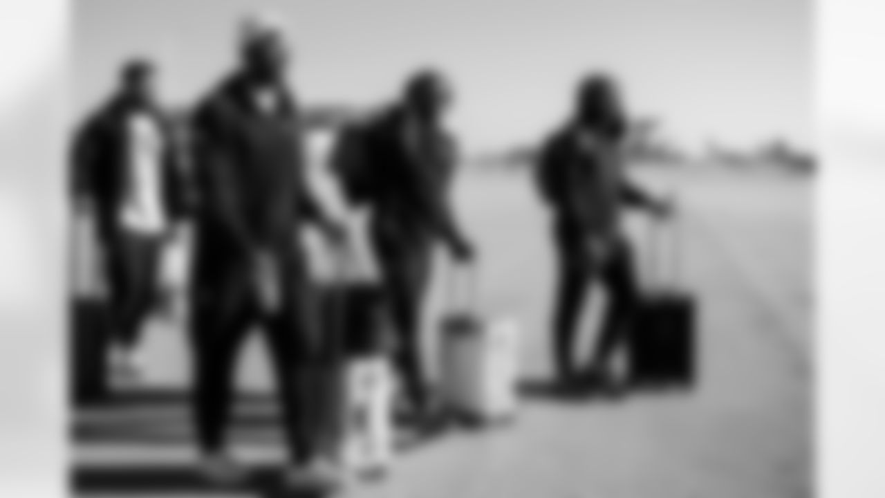 WR Laquon Treadwell #13, CB Kenny Moore II #23 and RB Tyler Goodson #31