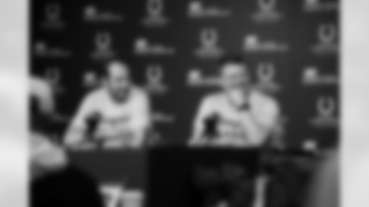 Shane Steichen Head Coach and Chris Ballard General Manager