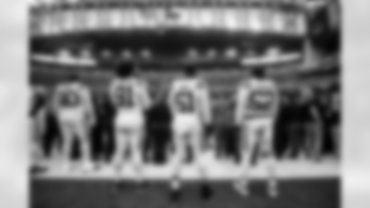 DT Grover Stewart #90, DE J.T. Tuimoloau #91, DE Kwity Paye #51 and DE Samson Ebukam #52