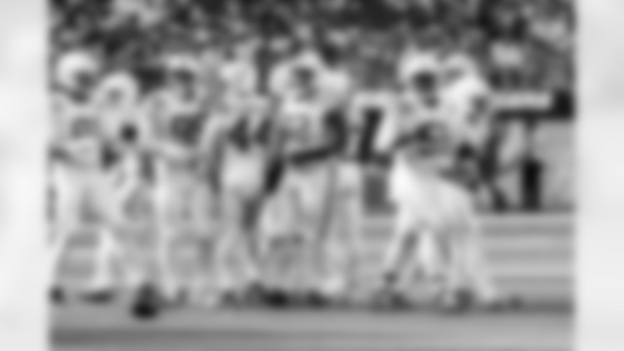 DT Adetomiwa Adebawore #95, LB Zaire Franklin #44, DT Neville Gallimore #92 and DE Kwity Paye #51