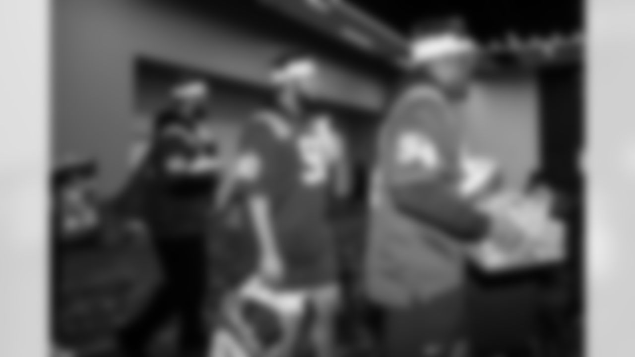 DT DeForest Buckner #99, DT Grover Stewart #90 and DE Tyquan Lewis #94