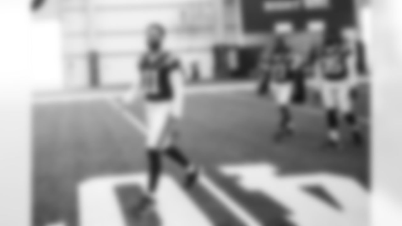 WR Michael Pittman Jr. #11, CB Justin Walley #27 and CB Johnathan Edwards #35