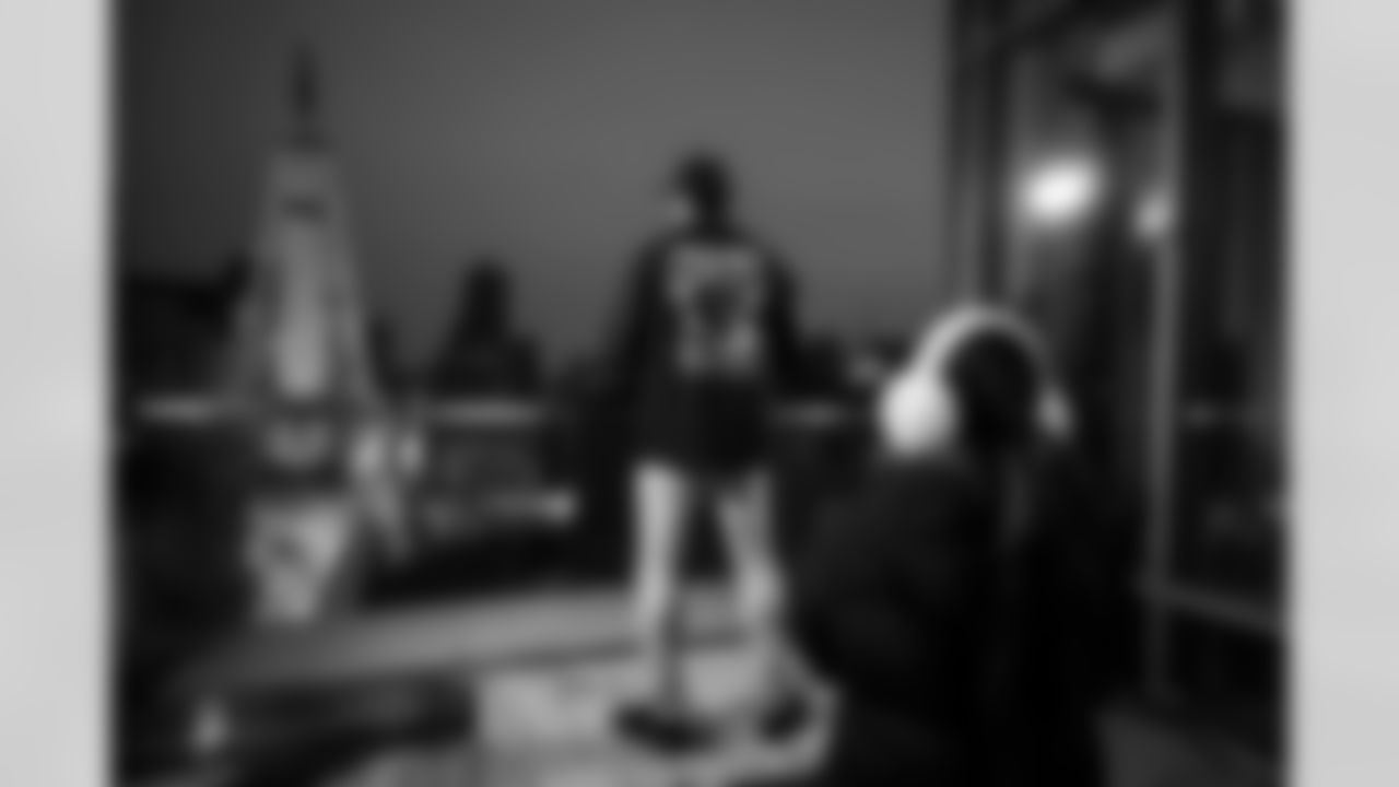 CB Jaylon Jones #40 and Alyssa Ireta - Multimedia Associate