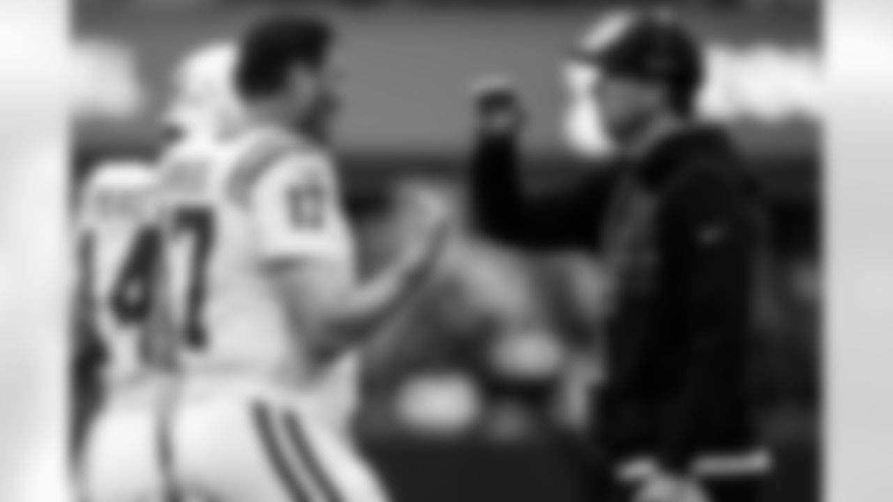 QB Philip Rivers #17 and Shane Steichen Head Coach