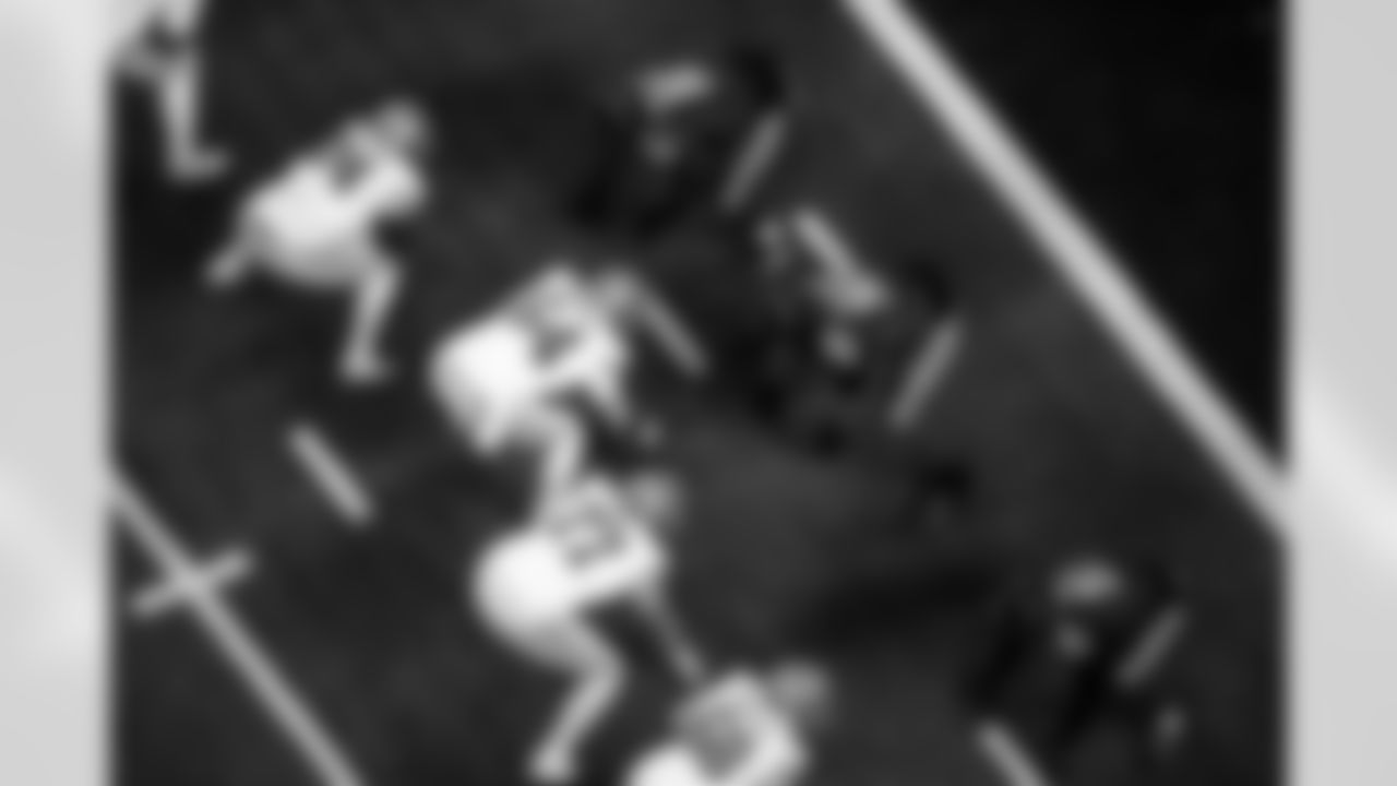 DT Grover Stewart #90, DT Neville Gallimore #92 and DE Kwity Paye #51