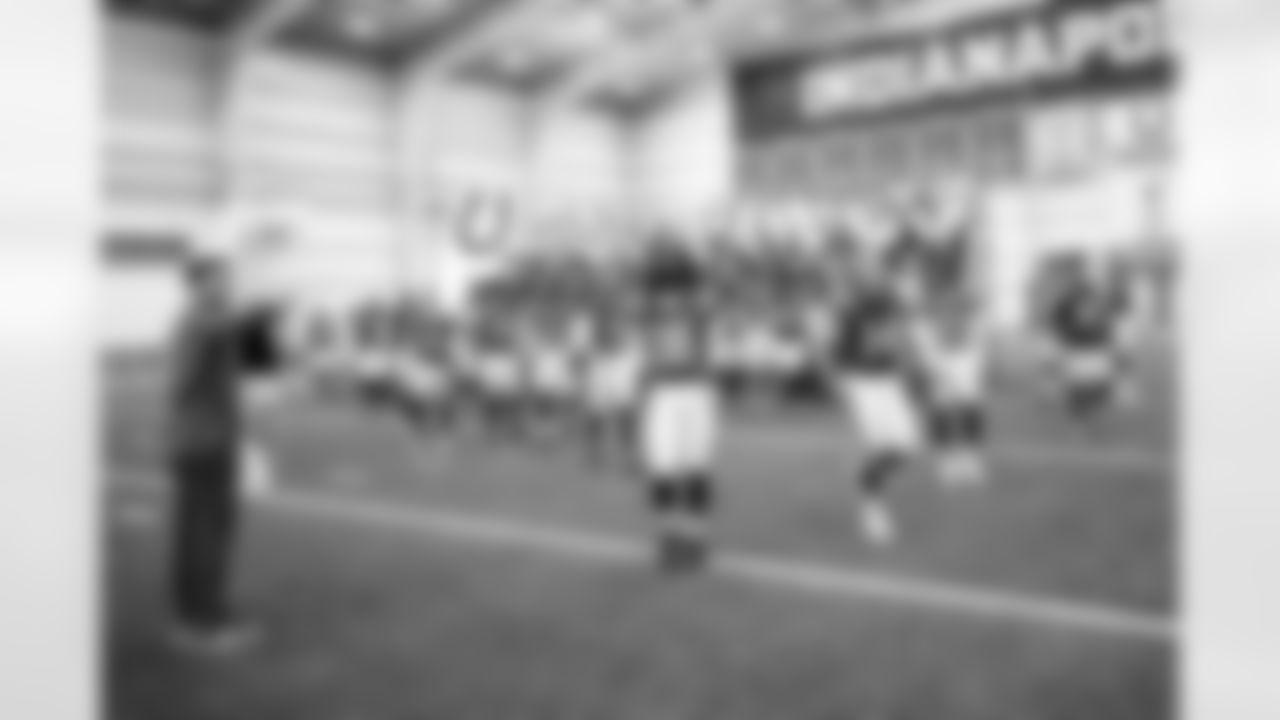 LB Joe Bachie #48, P Rigoberto Sanchez #8, WR Anthony Gould #6, WR Adonai Mitchell #10, WR Laquon Treadwell #13, RB Tyler Goodson #31, WR Michael Pittman Jr. #11, WR Ashton Dulin #16, WR Josh Downs #1, WR Coleman Owen #3, LB Zaire Franklin #44, WR Landon Parker #8, WR Alec Pierce #14, S Nick Cross #20, S Rodney Thomas II #25 and CB Kenny Moore II #23