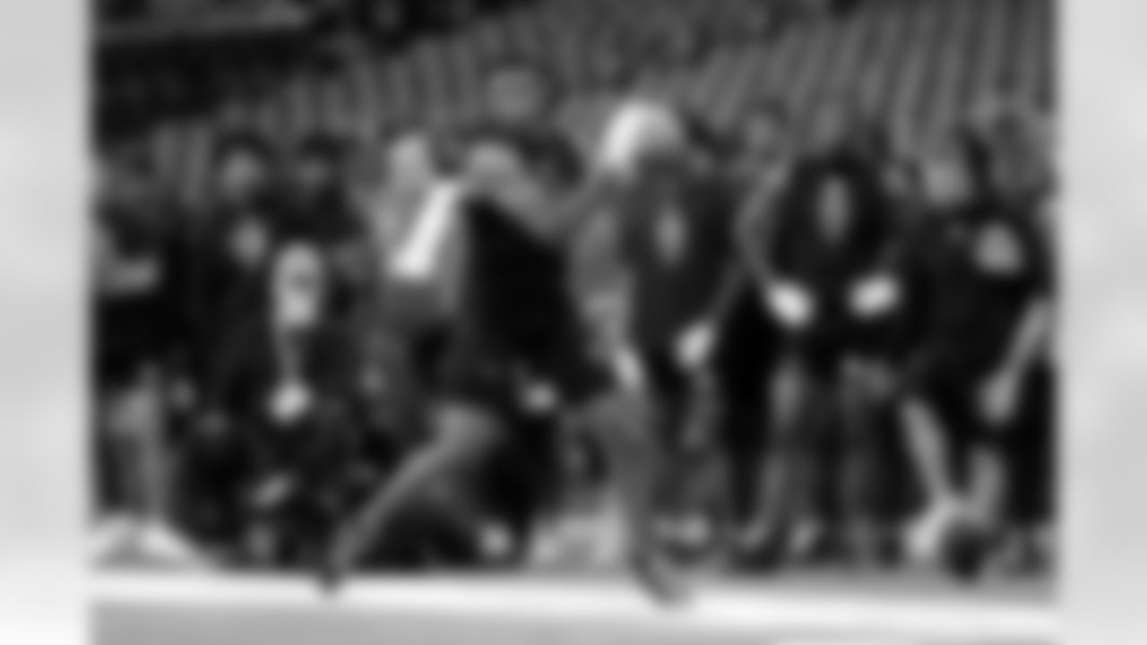 Tennessee defensive back Colton Hood (14) participates in a drill during the 2026 NFL Scouting Combine on Friday, February 27, 2026 in Indianapolis, Indiana. (Lauren Leigh Bacho/NFL)