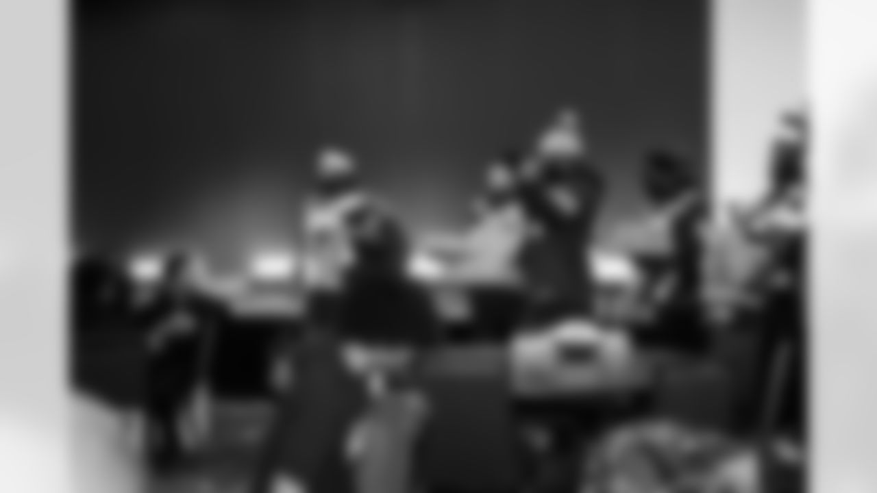 DT Grover Stewart #90, DE JT Tuimoloau #91, DT Tim Smith #93, DE Kwity Paye #51 and DE Tyquan Lewis #94