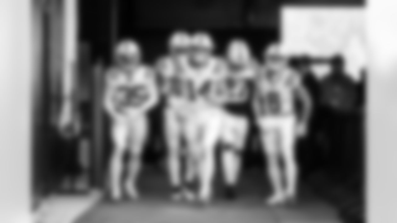 CB Chris Lammons #35, RB Tyler Goodson #31, WR Alec Pierce #14, WR Anthony Gould #6 and RB Trey Sermon #27