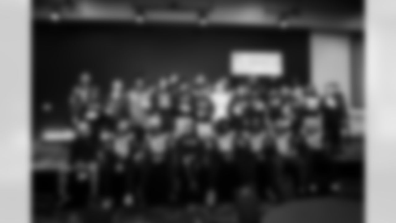 DT Chris Wormley #96, DE Viliami Fehoko Jr. #96, DT Eric Johnson II #98, DT Tim Smith #93, DT Neville Gallimore #92, DE Kwity Paye #51, DE JT Tuimoloau #91, DE Laiatu Latu #97, DT Grover Stewart #90, DT DeForest Buckner #99, DE Durell Nchami #74, DT Adetomiwa Adebawore #95 and DE Samson Ebukam #52