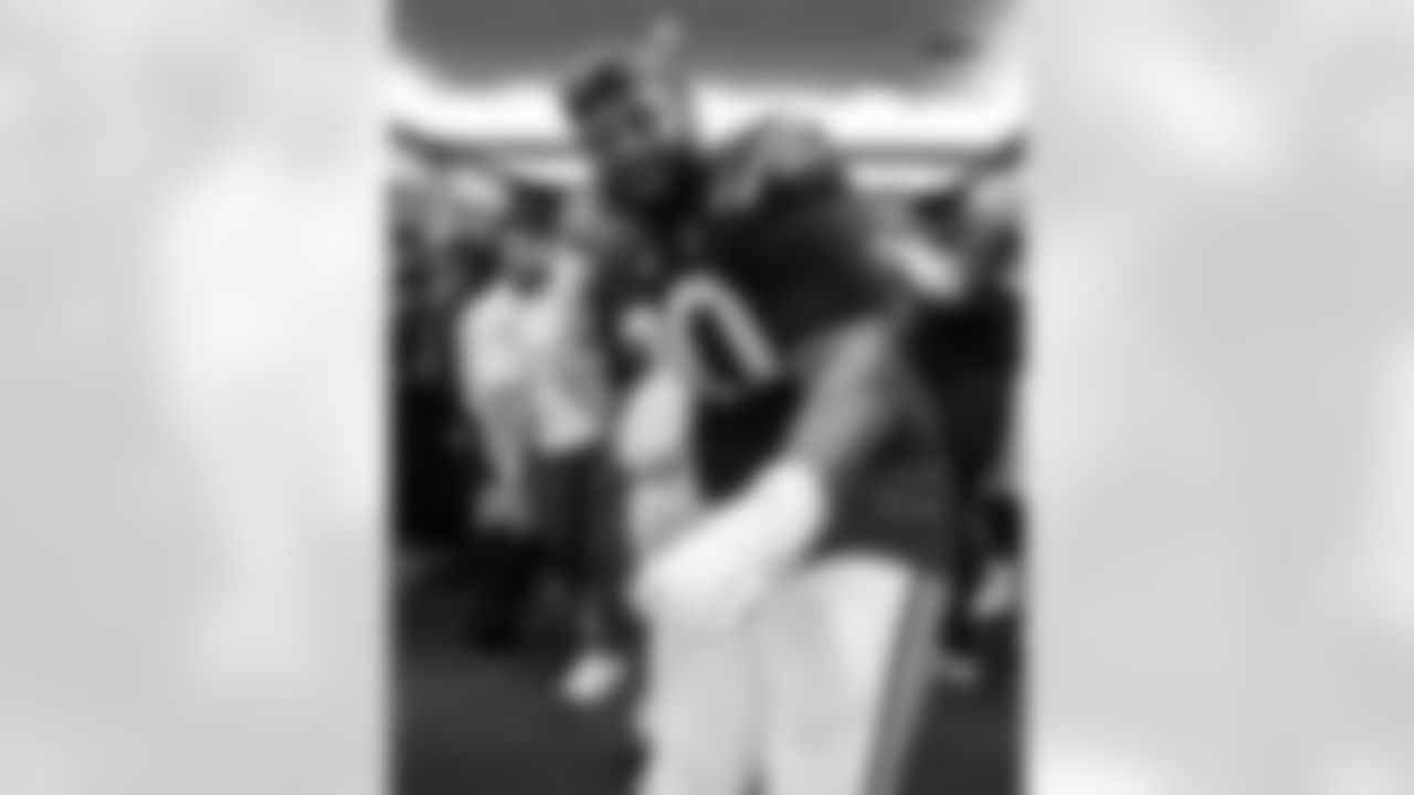 S Daniel Scott #36, DT Grover Stewart #90, C Danny Pinter #63 and G Dalton Tucker #68