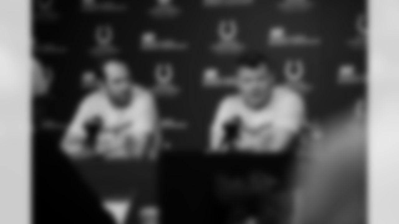 Shane Steichen Head Coach and Chris Ballard General Manager