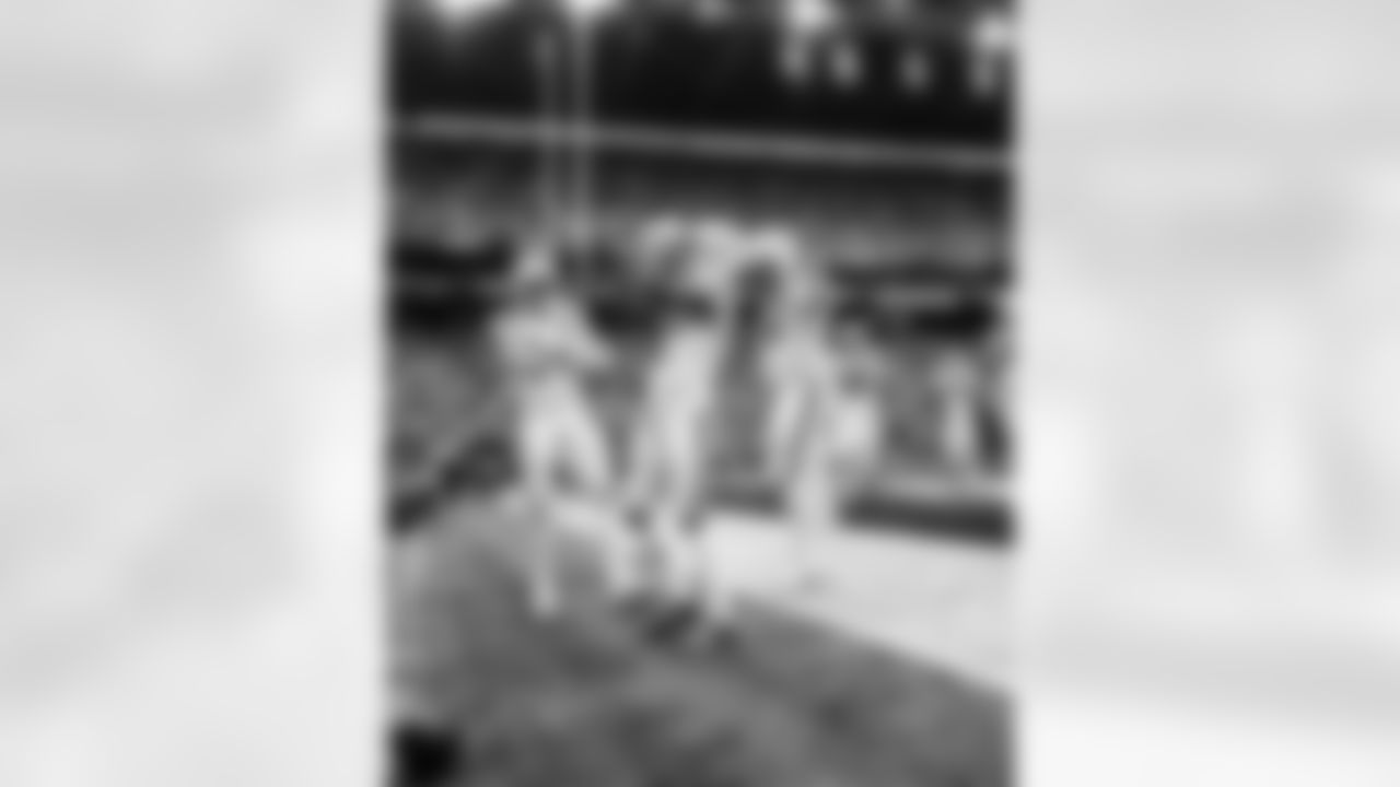 WR Alec Pierce #14, WR Josh Downs #2 and G Tanor Bortolini #60