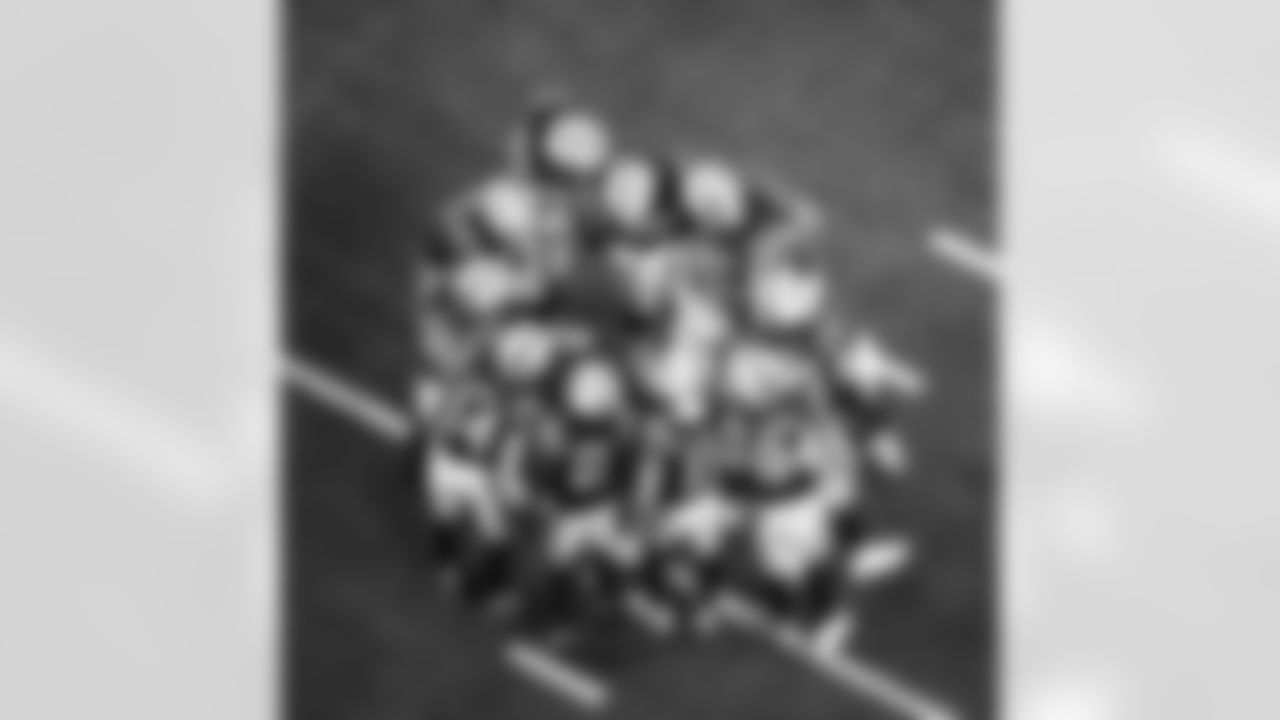 RB Jonathan Taylor #28, WR Alec Pierce #14, T Bernhard Raimann #79, WR Josh Downs #2, G Quenton Nelson #56, WR Michael Pittman Jr. #11, C Danny Pinter #63, TE Tyler Warren #84, T Jalen Travis #75 and QB Philip Rivers #17