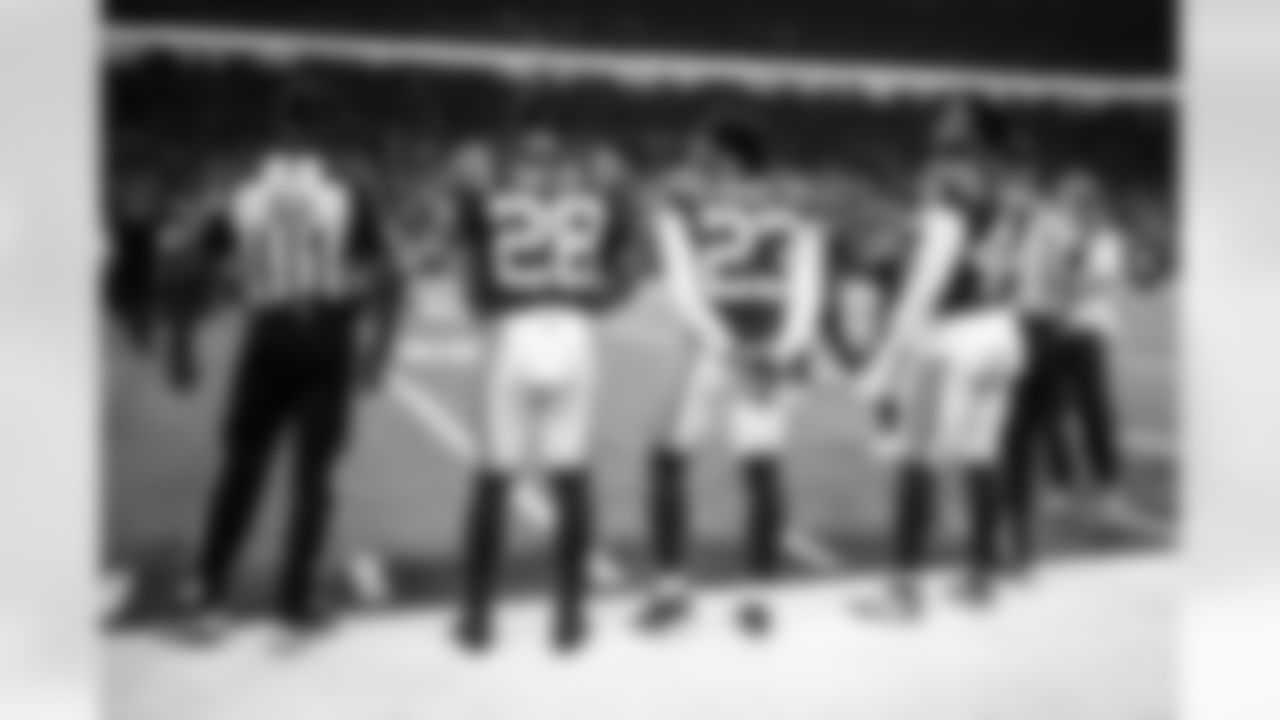 RB Jonathan Taylor #28, CB Kenny Moore II #23, LB Zaire Franklin #44, LB Zaire Franklin #44 and Veronica Smith - Social Media Intern