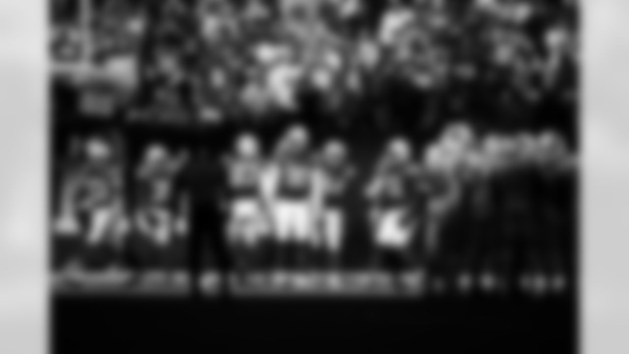 CB Chris Lammons #38, DL Laiatu Latu #97, DL DeForest Buckner #99, LB Zaire Franklin #44 and DL Kwity Paye #51
