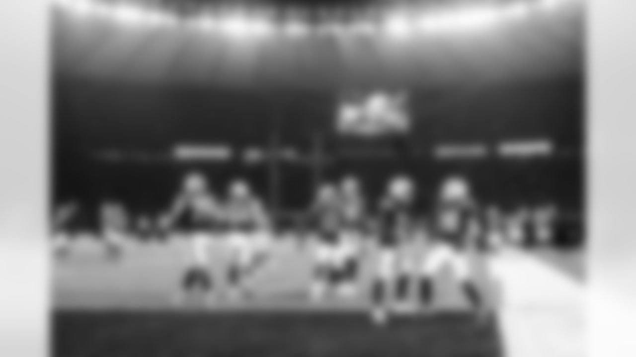 T Bernhard Raimann #79, TE Tyler Warren #84, WR Laquon Treadwell #13, RB Tyler Goodson #31, RB Jonathan Taylor #28 and TE Drew Ogletree #85