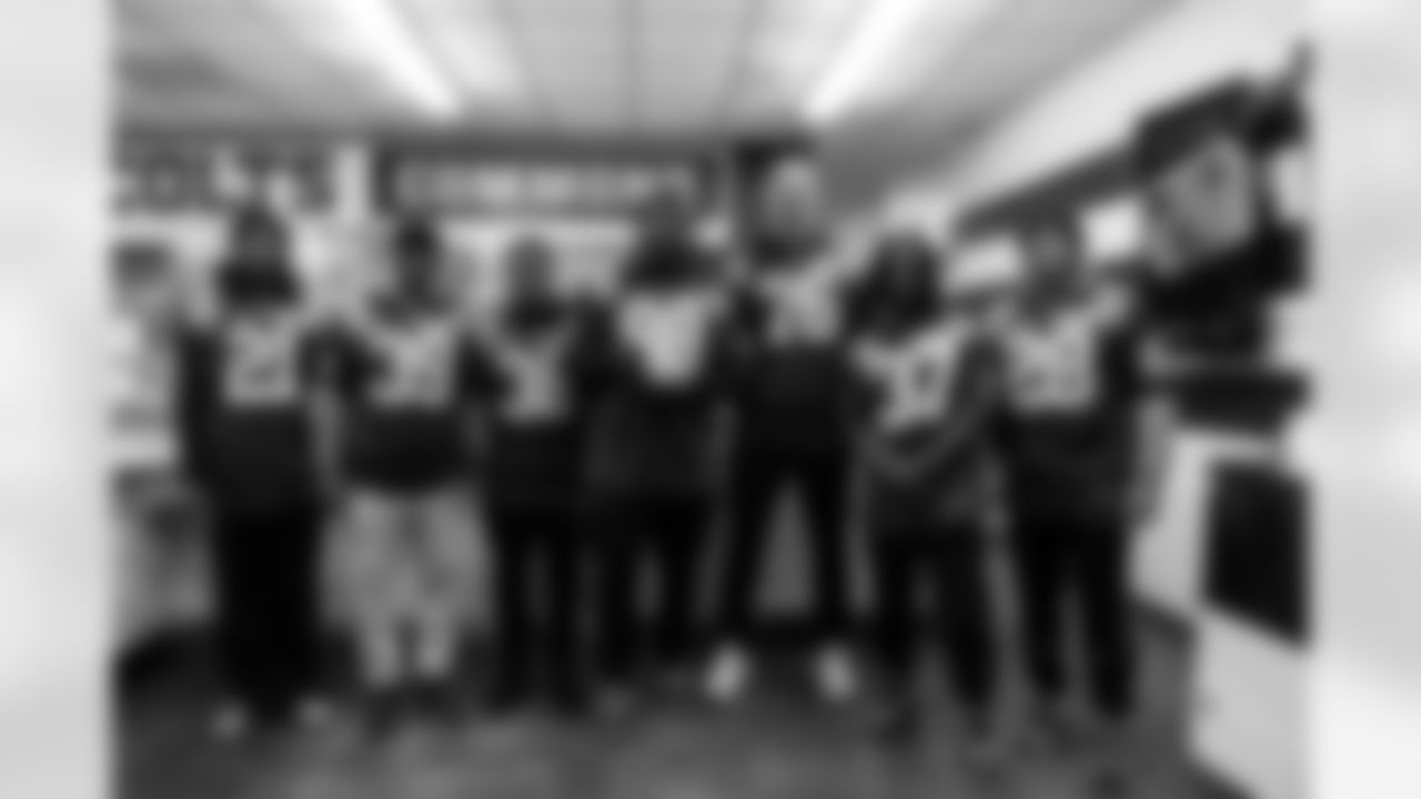 RB DJ Giddens #21, CB David Long Jr. #39, S Reuben Lowery III, DT Eric Johnson II #98, T Jack Wilson #76, RB Ulysses Bentley IV #37 and RB Jonathan Taylor #28