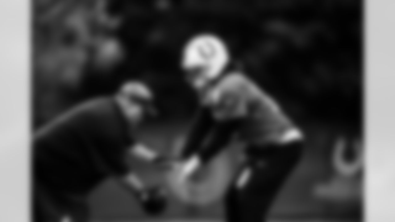 Sean Sullivan - Director of Equipment Operations and QB Daniel Jones #17