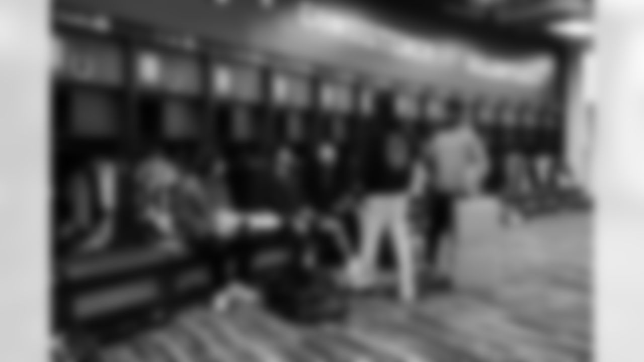 S Ben Nikkel #34, S Camryn Bynum #0, CB Cameron Mitchell #43, CB Jonathan Edwards #35 and CB Charvarius Ward #7