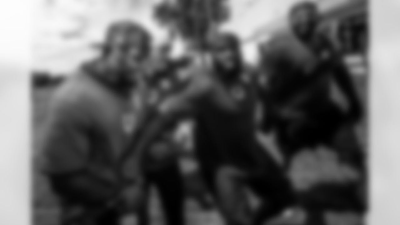 DE Samson Ebukam #52, S Nick Cross #20, DT Neville Gallimore #92 and DT Grover Stewart #90