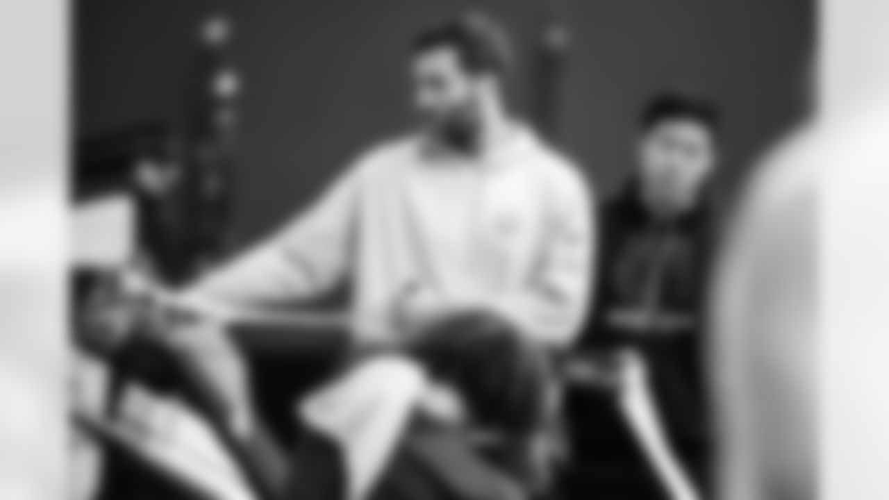 QB Joe Flacco #15 and Sam Khym Strength & Conditioning Assistant/Performance Therapist