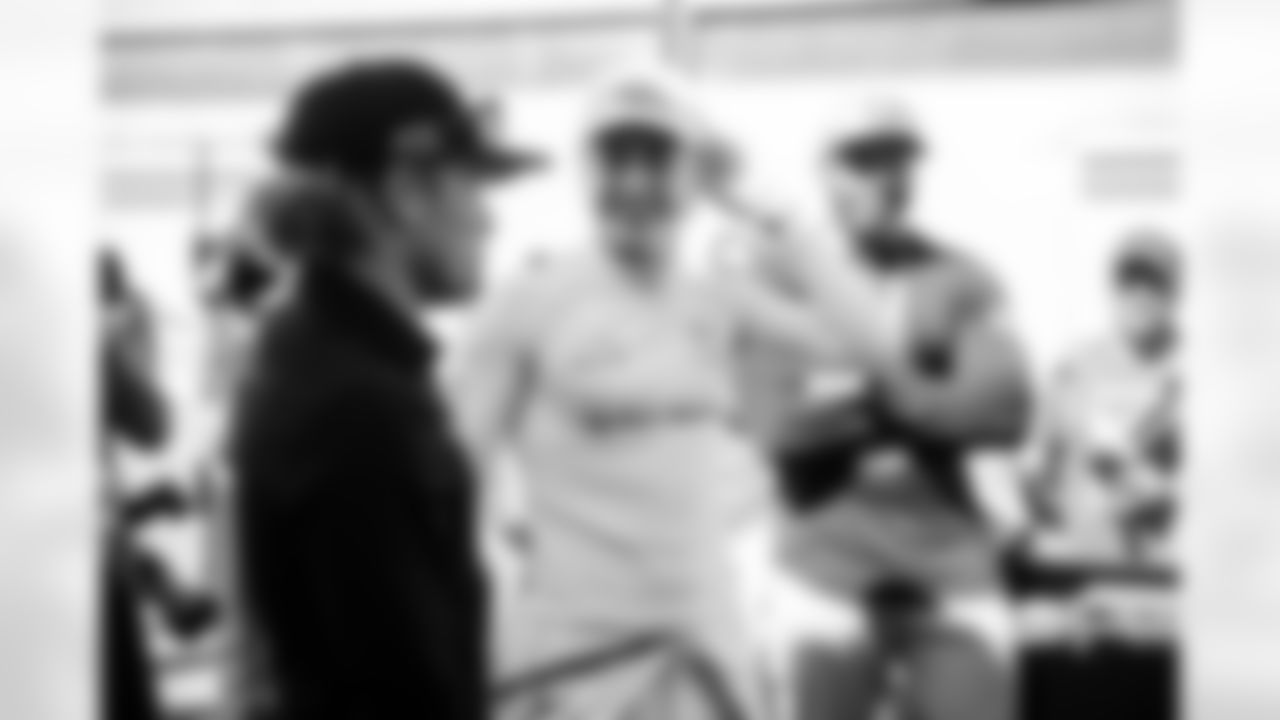 Santino Ferrucci, David Malukas and David Thornton Vice President of Team Engagement