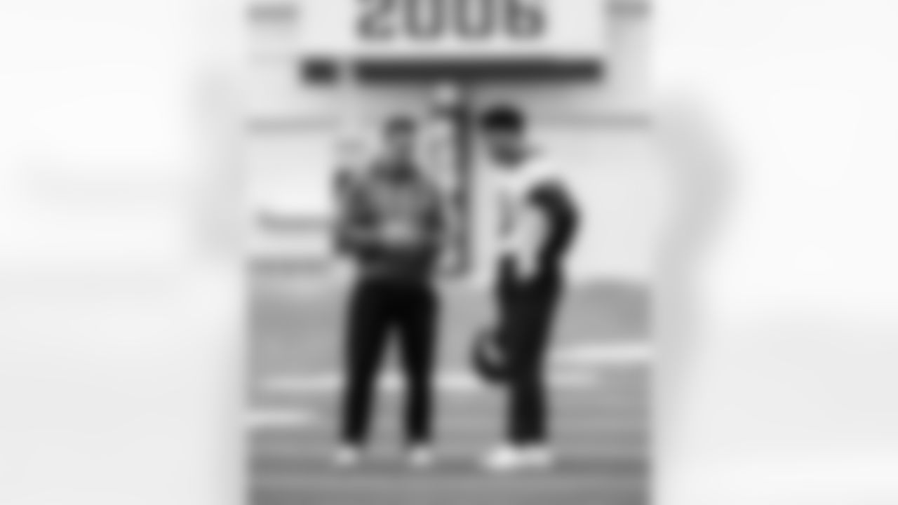 Lou Anarumo Defensive Coordinator and S Camryn Bynum #0