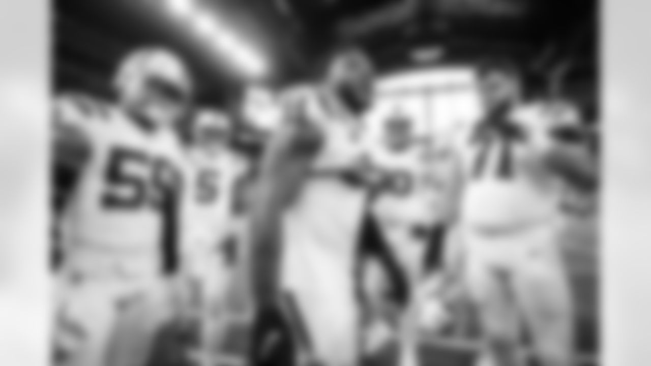 59 LB Cameron McGrone, 5 QB Anthony Richardson, 44 LB Zaire Franklin, 71 T Matt Goncalves