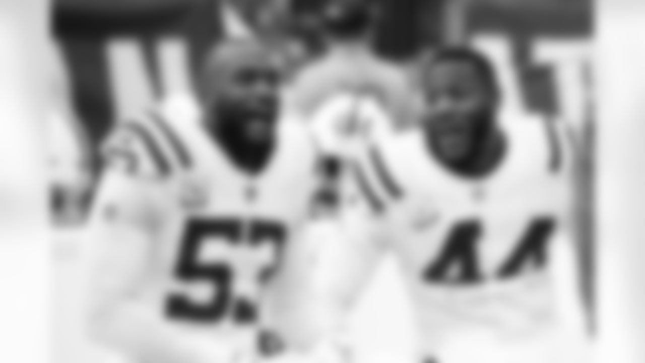 53 LB Shaquille Leonard, #44 LB Zaire Franklin,