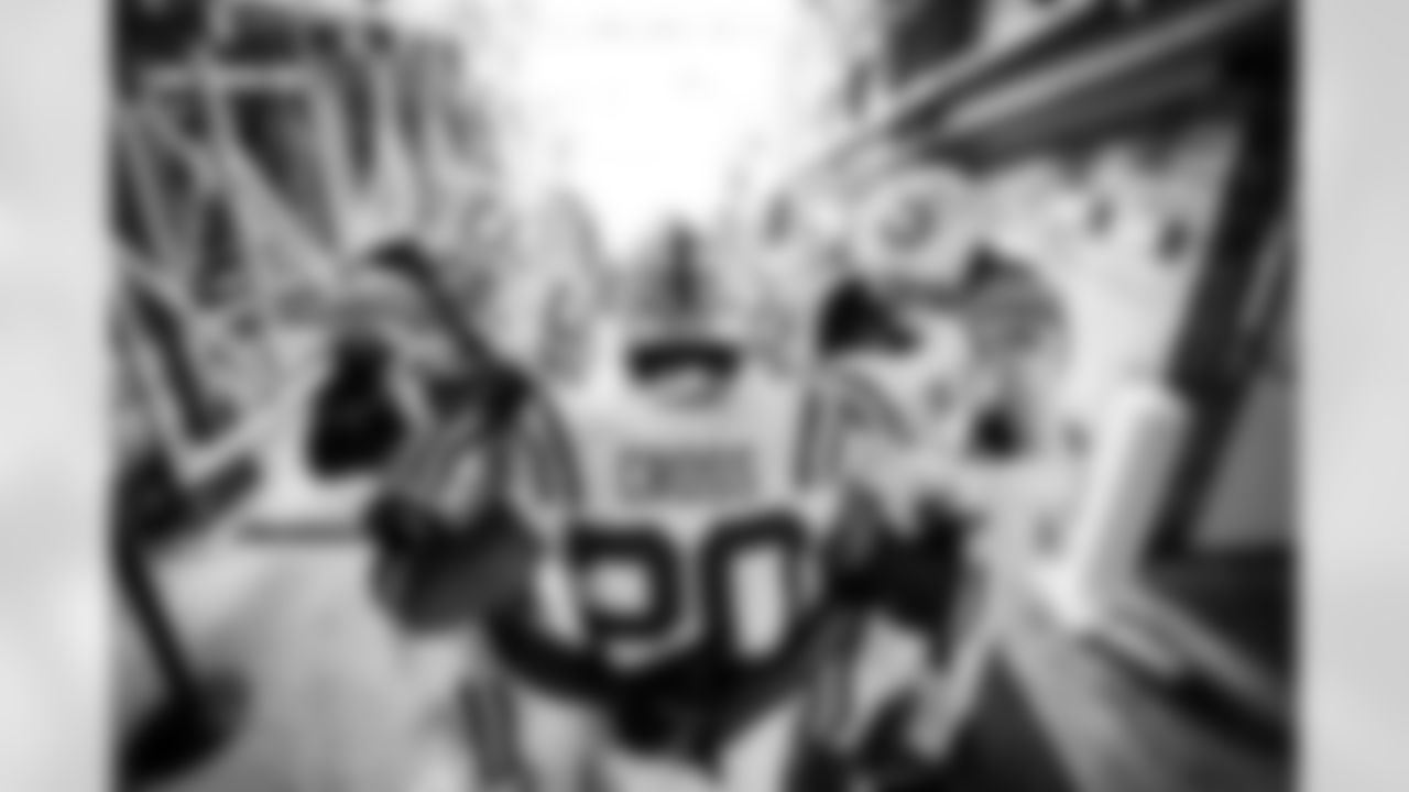 CB Jaylon Jones #40, CB Samuel Womack III #33, S Nick Cross #20, CB David Long Jr. #34 and S Rodney Thomas II #25