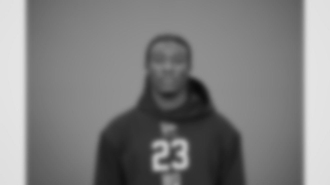 SMU wide receiver Jordan Hudson (23) poses for a portrait at the NFL football scouting combine in Indianapolis, Wednesday, Feb. 25, 2026 (AJ Mast/AP Content Services for the NFL)