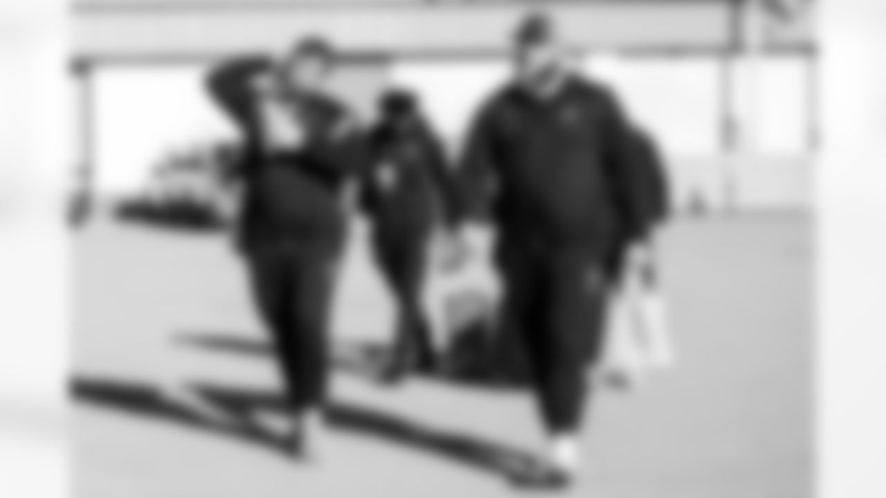 T Luke Tenuta #67, C Danny Pinter #63 and G Dalton Tucker #68